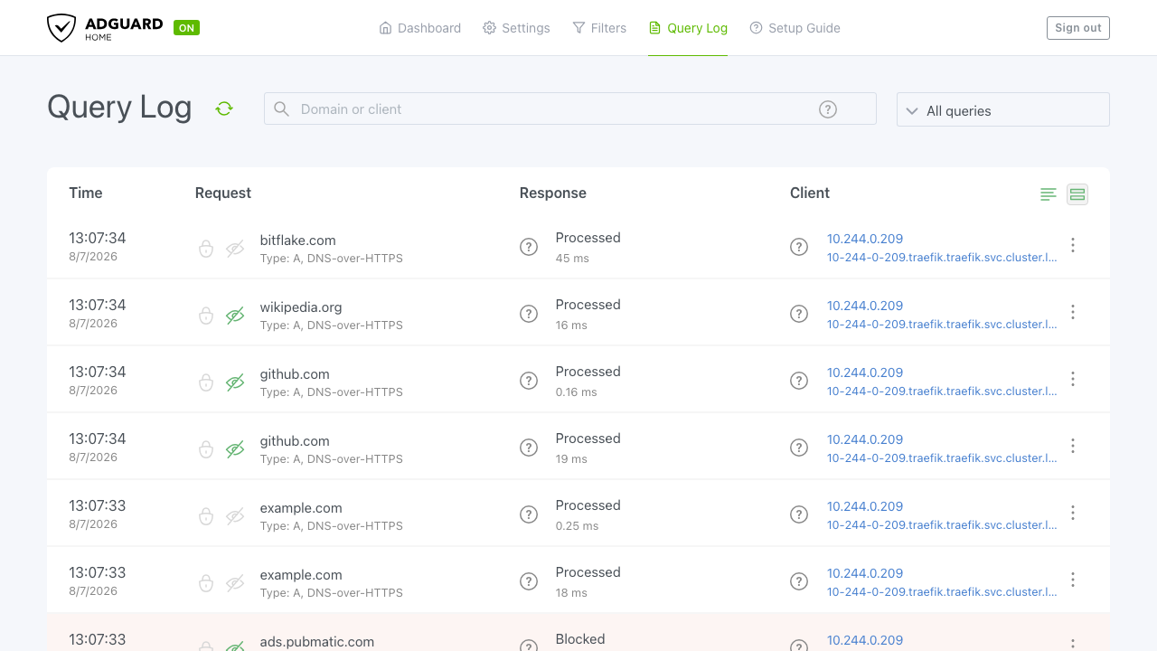 Query Log