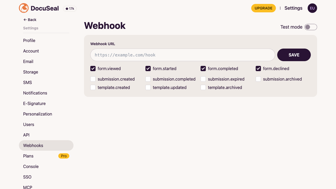 Webhooks