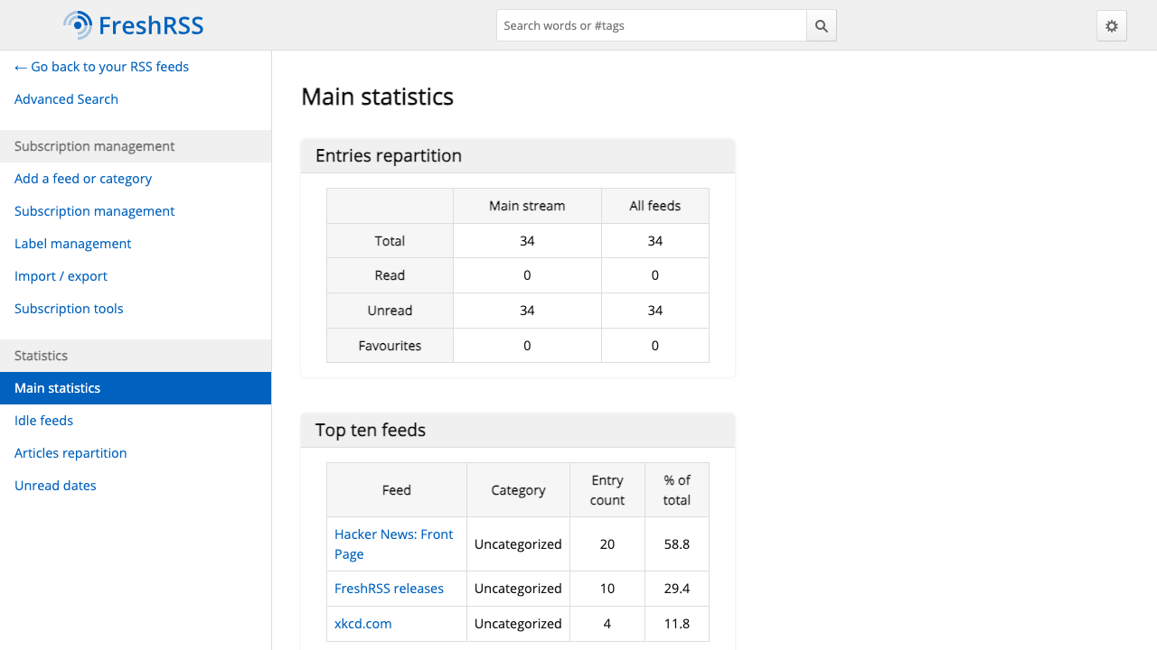 Statistics