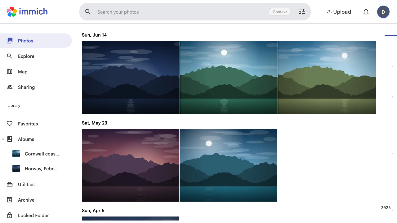 Photo Timeline