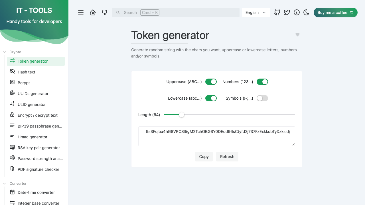Token Generator