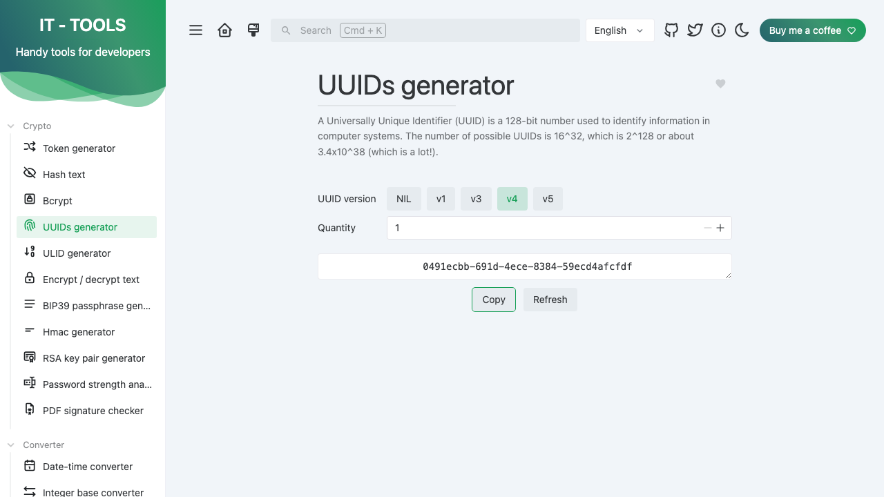 UUID Generator