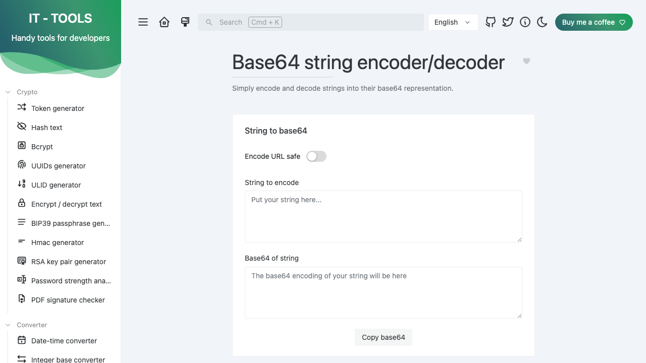Base64 Encoder/Decoder