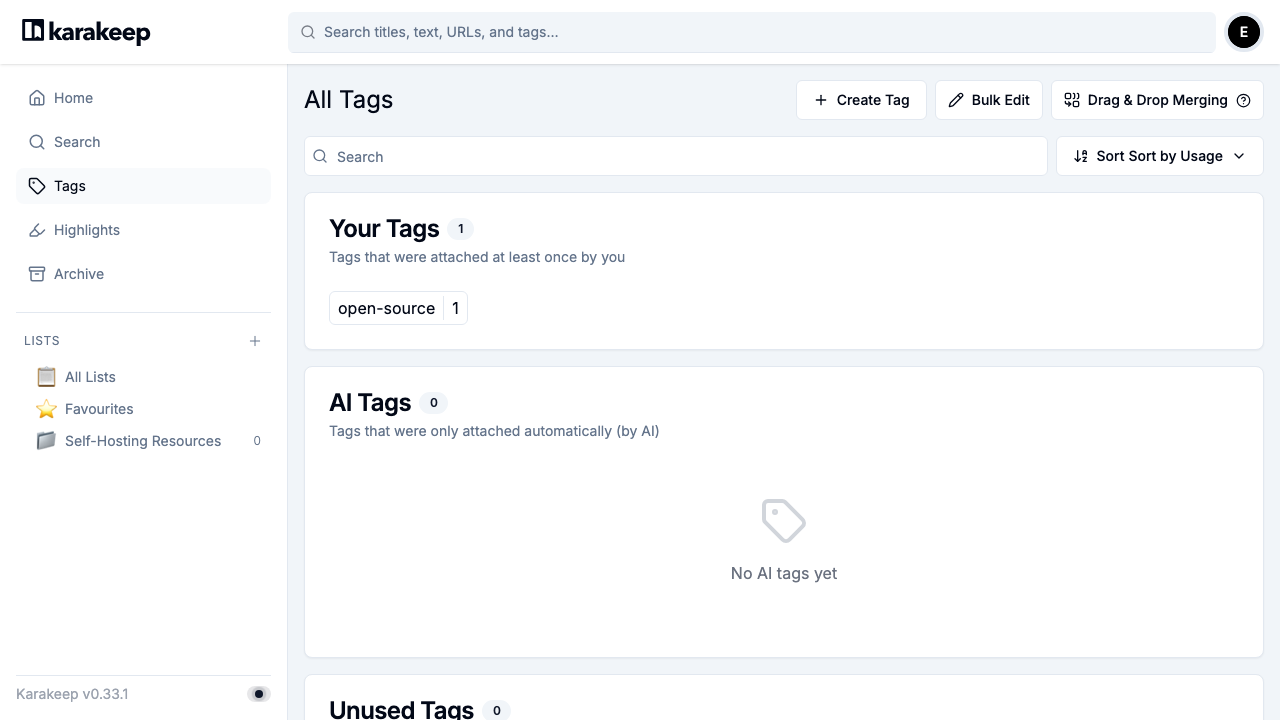 Tag Manager