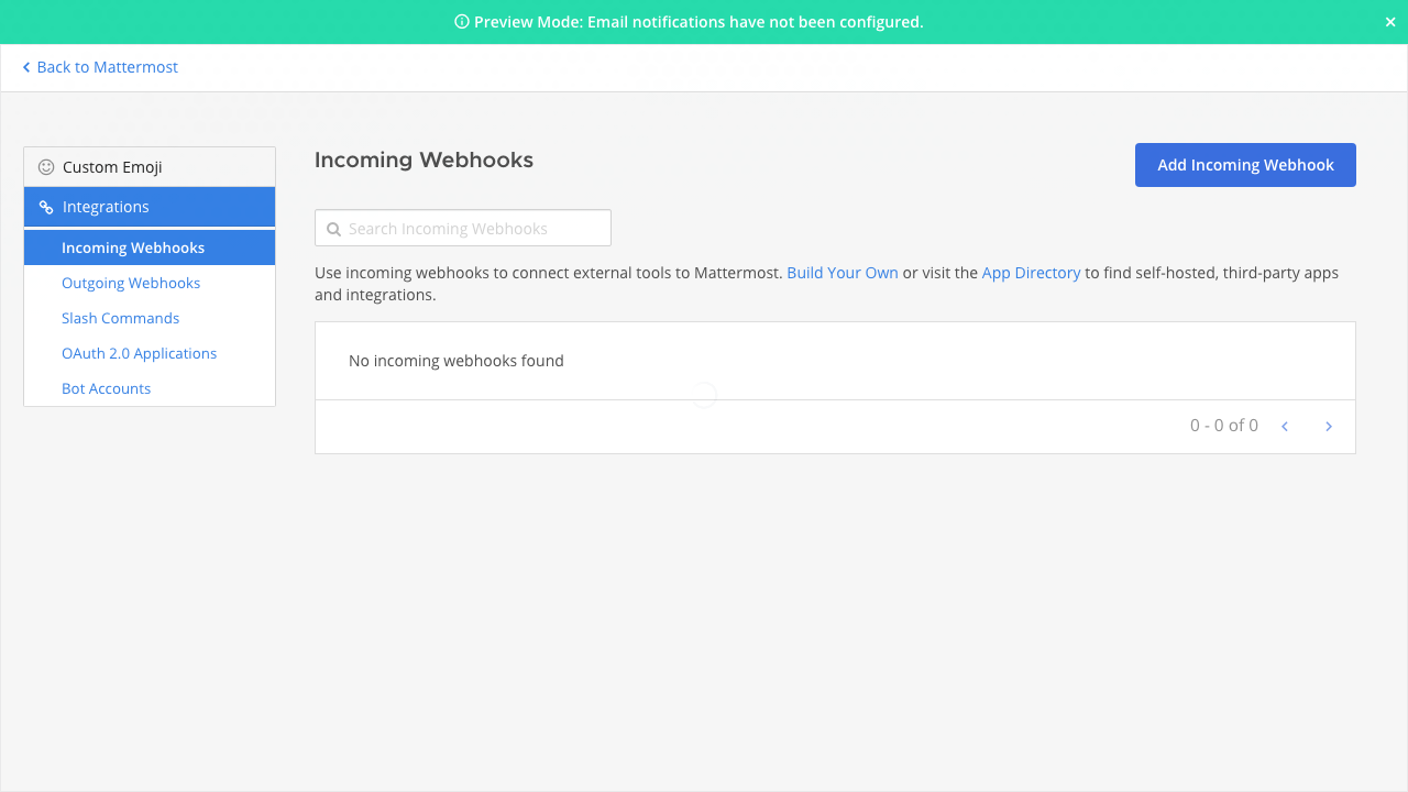 Incoming Webhooks