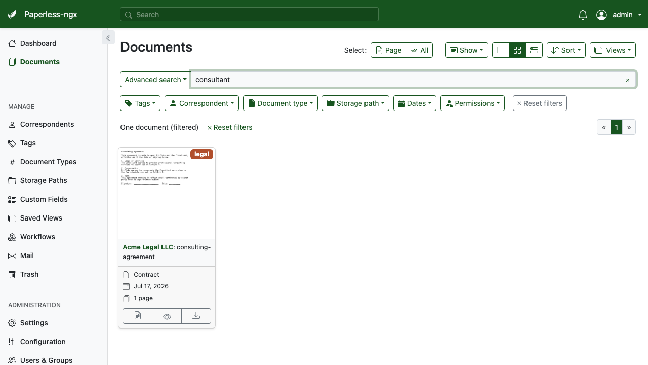 Full-text Search