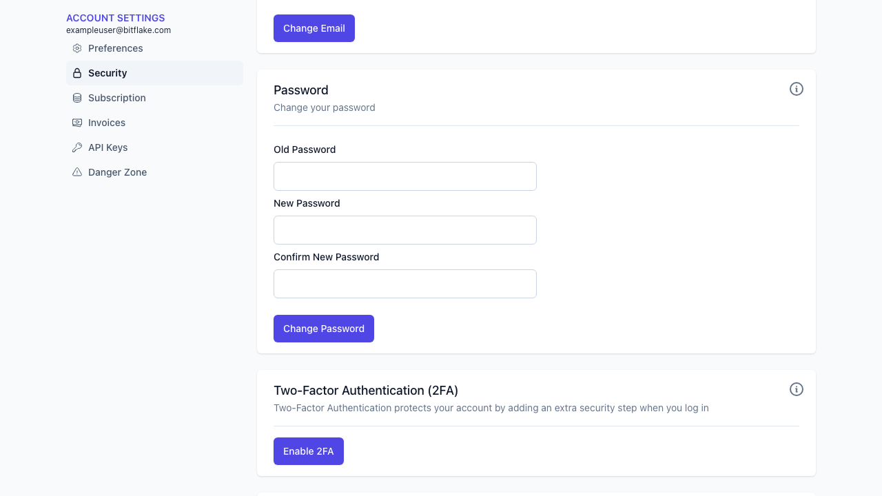 Account Security
