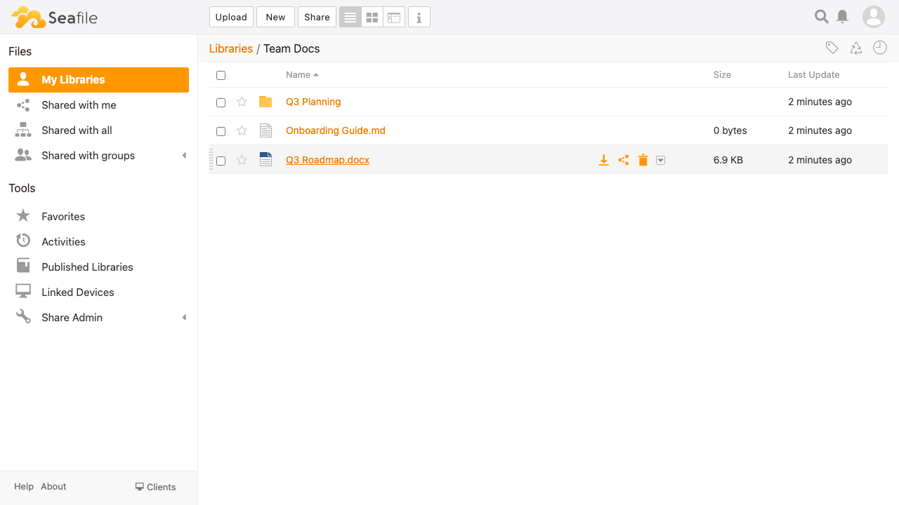 File browser
