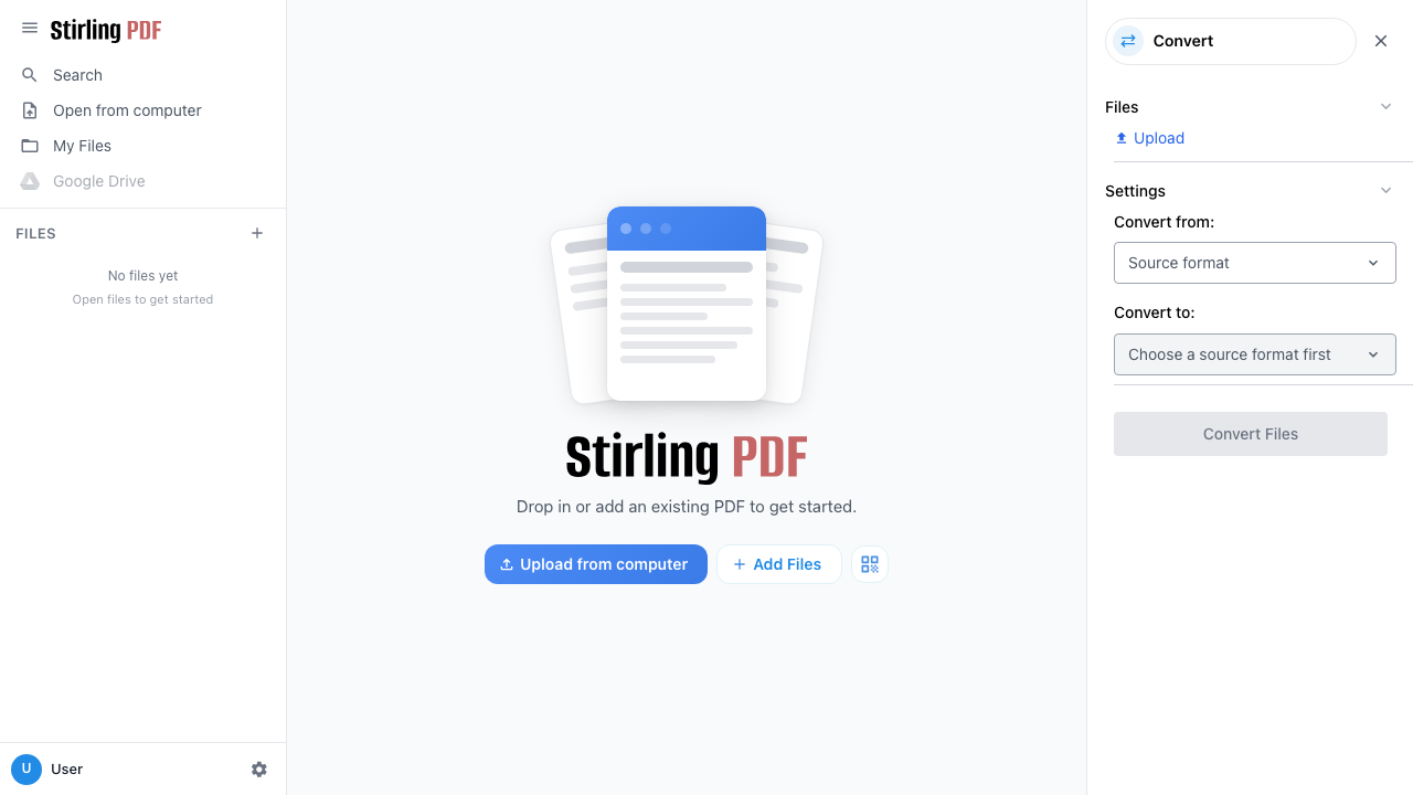 Convert PDF
