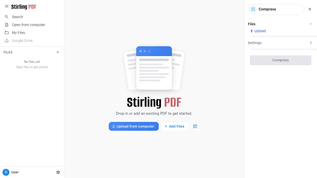 Compress PDF