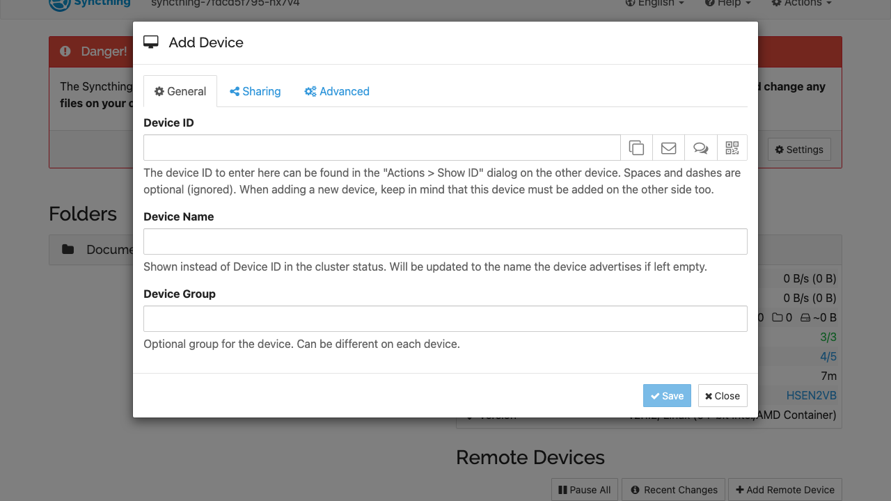 Add Remote Device