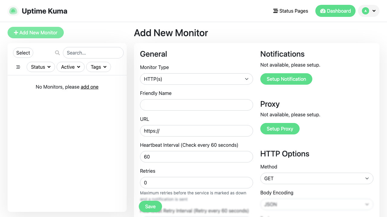 Add Monitor