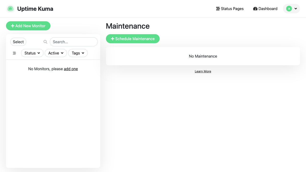 Maintenance Windows