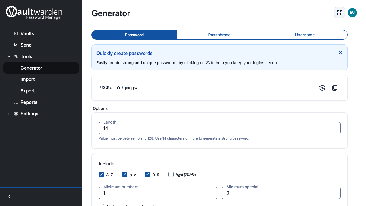 Password Generator